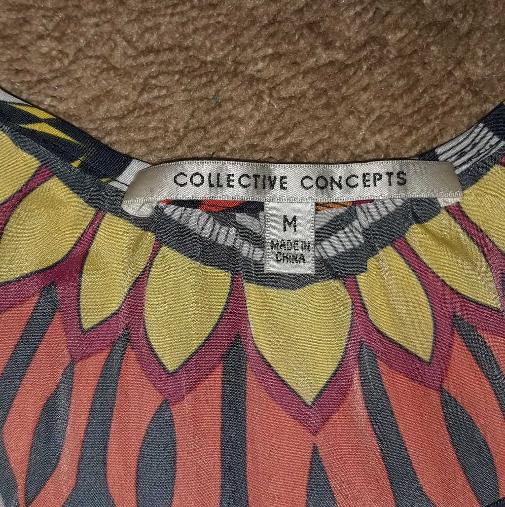 Collective Concepts Size M, Multi Color Print Hi-… - image 6
